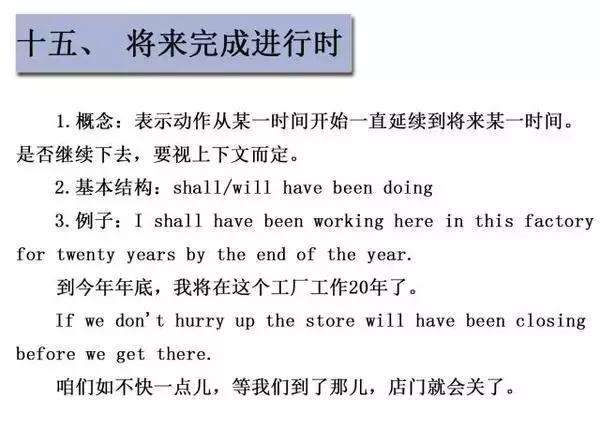 <a href=http://www.lihuyihao.com/ target=_blank class=infotextkey>成人英語(yǔ)培訓(xùn)</a>掌握英語(yǔ)16大英語(yǔ)時(shí)態(tài)15